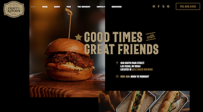 Website design layers trend