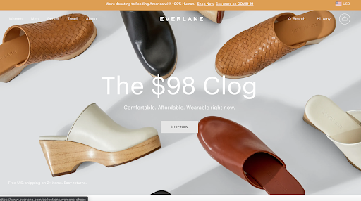 minimalist website design